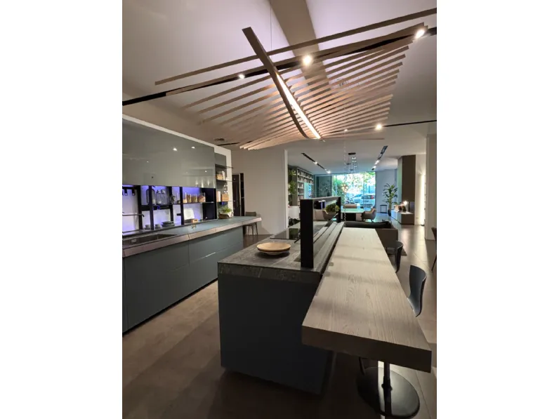 Cucina Cucina valcucine genius loci in vitrum  con isola Valcucine con un ribasso imperdibile