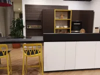 Cucina design ad isola Forma mentis Valcucine a prezzo scontato