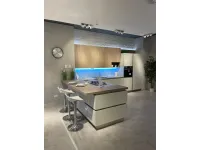 Cucina Cv 614 cucina oyster  moderna tortora Veneta cucine ad angolo scontata 53%