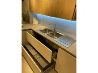 Cucina Cv 614 cucina oyster  moderna tortora Veneta cucine ad angolo scontata 53%