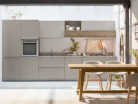 Cucina lineare in laccata modello Start time 11 ad un prezzo riservato 