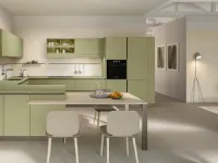 Cucina lineare in laccata modello Start time 11 ad un prezzo riservato 