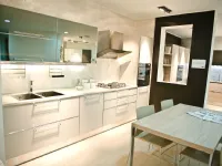 Cucina altri colori moderna lineare Diamante Veneta cucine in Offerta Outlet