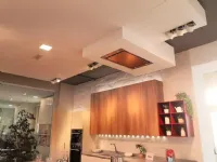 Cucina con penisola moderna tortora Veneta cucine Ethica a soli 10253