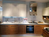 Cucina Veneta cucine moderna ad angolo rovere chiaro in legno Dialogo