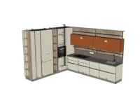 Cucina altri colori moderna Start time j  Veneta Cucine scontata 