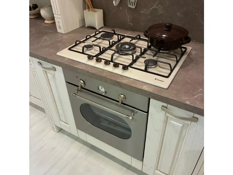 Cucina country lineare Verona Arredo3 a prezzo scontato