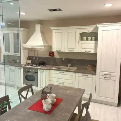 Cucina country lineare Verona Arredo3 a prezzo scontato