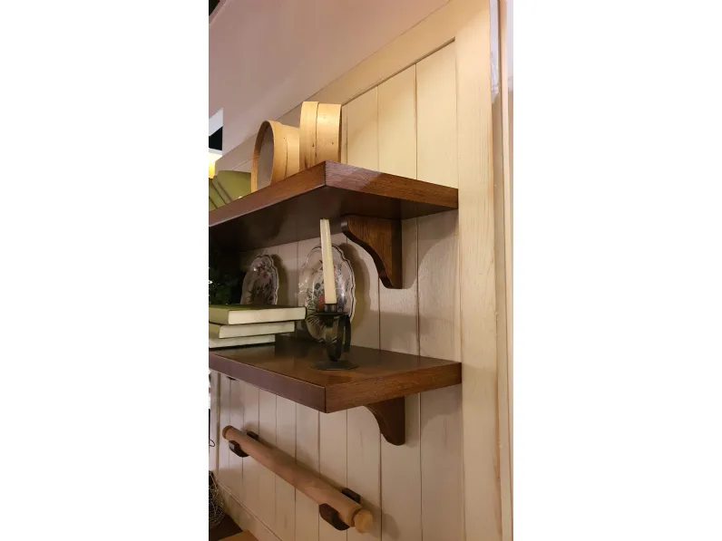 Cucina ad angolo in legno a prezzo scontato 42%