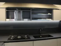 Cucina Vision design grigio Snaidero lineare scontata 73%