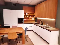 Cucina moderna Bianca e Rovere Vismap: prezzo scontato!