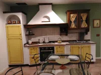 OFFERTA SCONTO 57% CUCINA VITTORINA IN MASSELLO E FINTA MURATURA