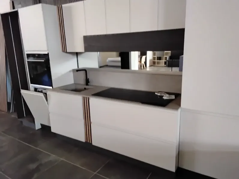 Cucina lineare design magnolia Arredo3 Wega arredo3 a soli 10752 Euro