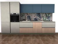 Cucina altri colori moderna lineare Young lineare Stosa scontata