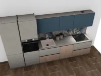 Cucina altri colori moderna lineare Young lineare Stosa scontata