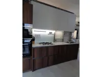 Cucina Z6 moderna noce lineare Arredo3