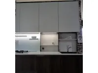 Cucina Z6 moderna noce lineare Arredo3