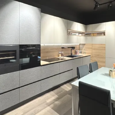 Cucina Zen ad angolo Mobilturi con uno sconto imperdibile