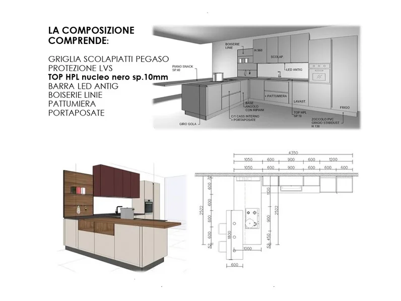 Cucine Gicinque INFINITY 403