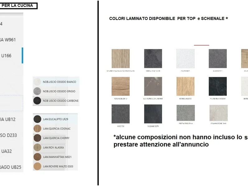 Cucine Gicinque INFINITY promo300lam