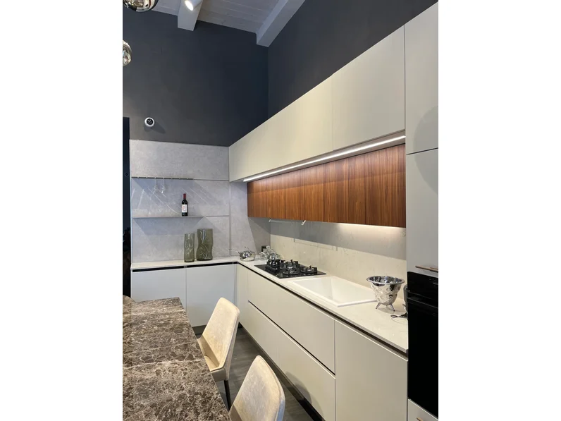 Cucine Stosa NATURAL NOCE ELEGANT  CANNETE' YOUNG