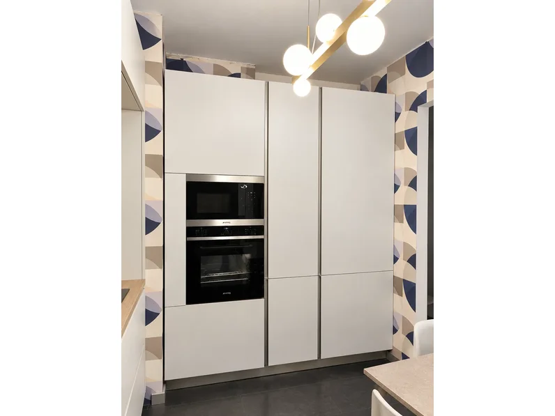 Cucine Stosa YOUNG   FINITURA NOCE MARINO E STEPPA
