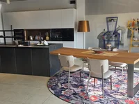 Cucine Zampieri Cucine opaco bianco e laccata metallico acciaio