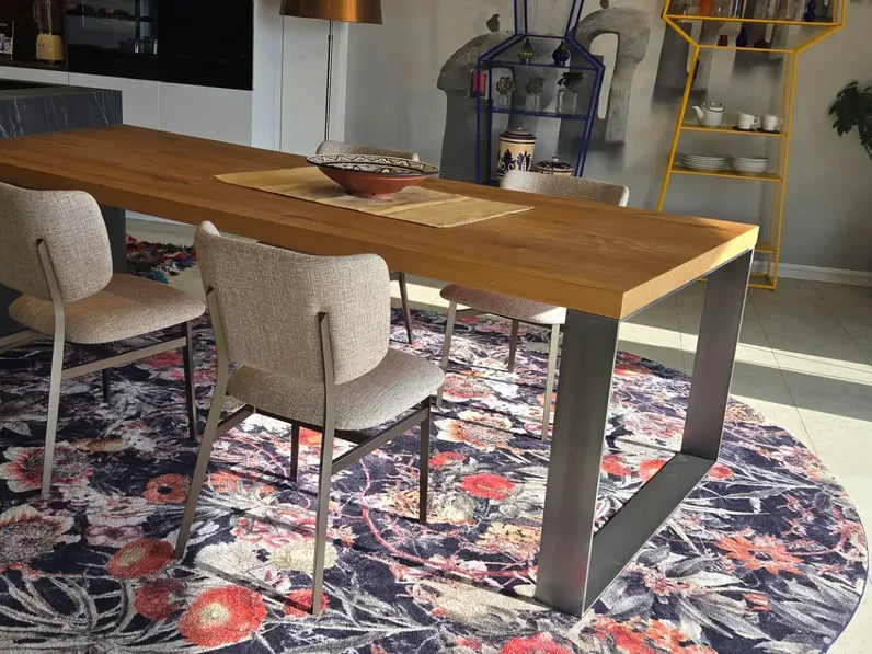 Cucine Zampieri Cucine opaco bianco e laccata metallico acciaio