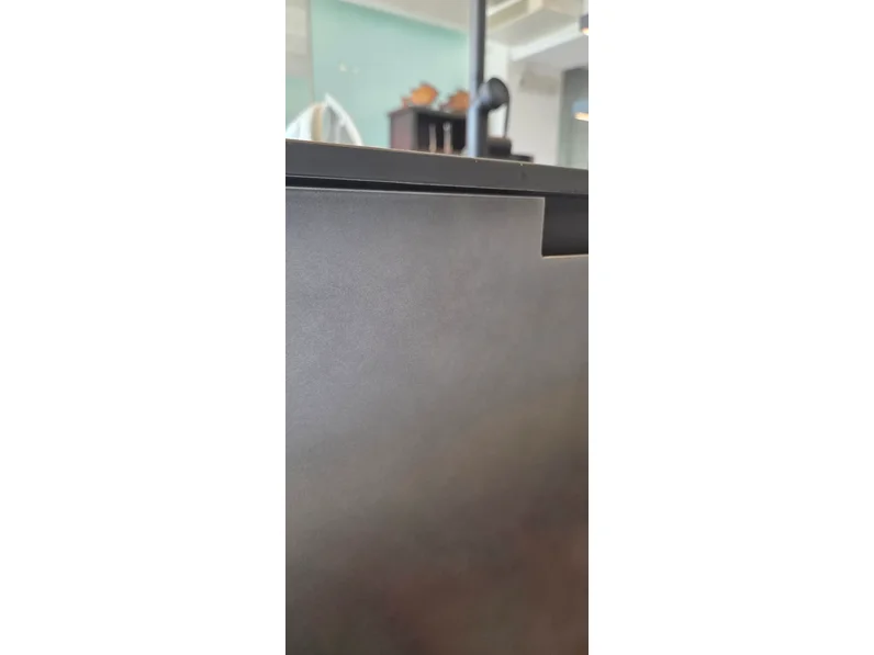 Cucine Zampieri Cucine opaco bianco e laccata metallico acciaio