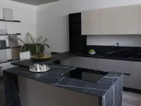 Cucina design grigio Essebi ad isola Cucina essebi serie stella antracite con top stratificato kenya a soli 11900