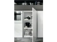 Cucina Nuovi Mondi Cucine Cucina moderna anta con maniglie integrata e isola in offerta nuovimondi scontato del -57 %