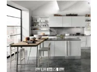 Cucina shabby vintage chic con isola e piano snack in offerta outlet nuovimondi