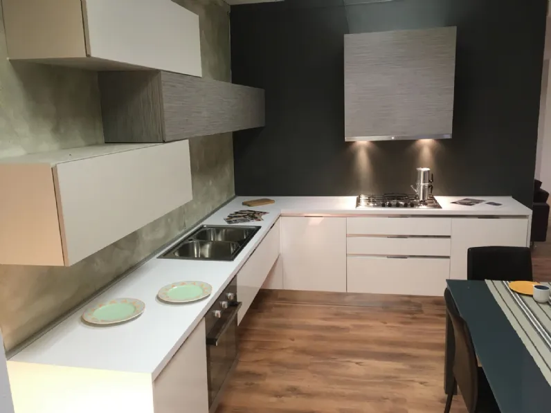 OFFERTA cucina ad angolo (MISURA 330X270cm) ASTRA Cucine mod SP22