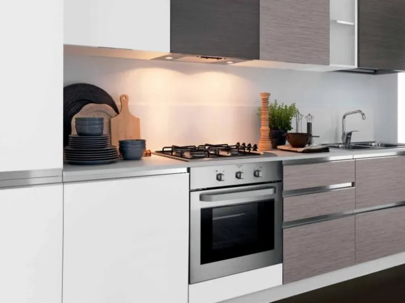 OFFERTA cucina lineare IRIS di CUCINESTORE (misura 330cm)