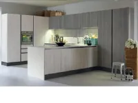 OFFERTA cucina mod VINTAGE di CUCINE STORE CON PENISOLA (250X430cm)