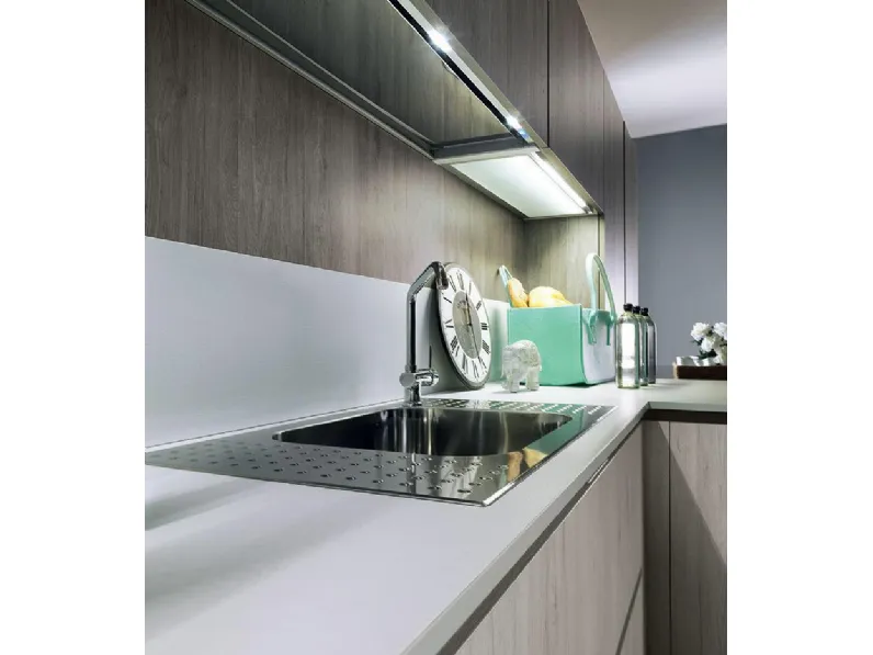 OFFERTA cucina mod VINTAGE di CUCINE STORE CON PENISOLA (250X430cm)