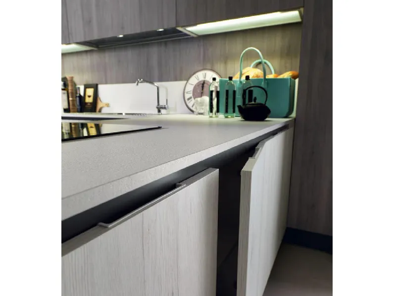 OFFERTA cucina mod VINTAGE di CUCINE STORE CON PENISOLA (250X430cm)