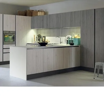 OFFERTA cucina mod VINTAGE di CUCINE STORE CON PENISOLA (250X430cm)