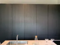 Cucina Poliform moderna con penisola altri colori in laccata opaco Phoenix
