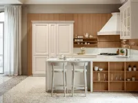 Cucina lineare in legno modello Pavese 01 ad un prezzo riservato 