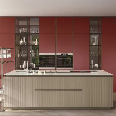 Scopri la cucina Lounge 01 di Veneta cucine in OFFERTA OUTLET 