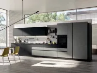 Cucina lineare in melaminico altri colori Q01 * a prezzo scontato