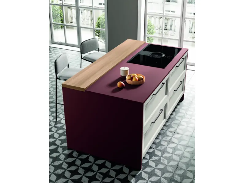 Scopri la cucina Futura compo.06 di Colombini casa in OFFERTA OUTLET 