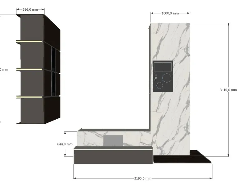 Cucina Arredo3 Zetasei PREZZO OUTLET scontata 50%
