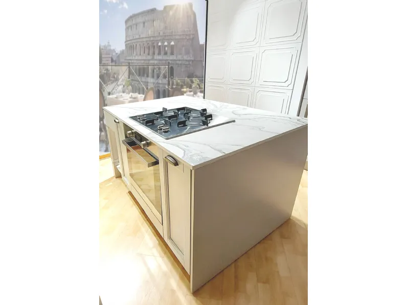 Cucina Shabby ad angolo Febal con un ribasso imperdibile
