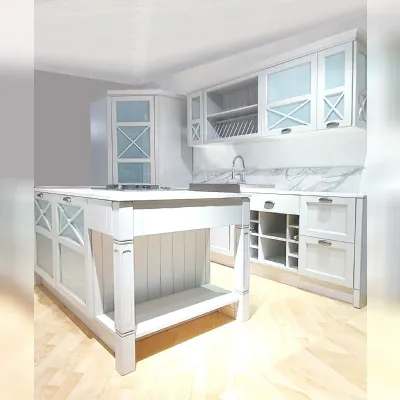 Scopri la cucina ad angolo Febal Shabby con uno sconto!