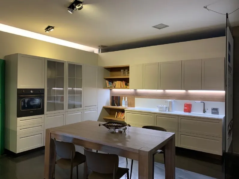 Scopri la nostra cucina ad angolo in laminato materico con sconto del 54%!