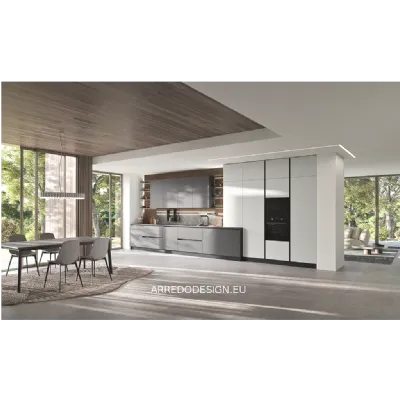 Cucina altri colori moderna Easy Ar-due in Offerta Outlet 