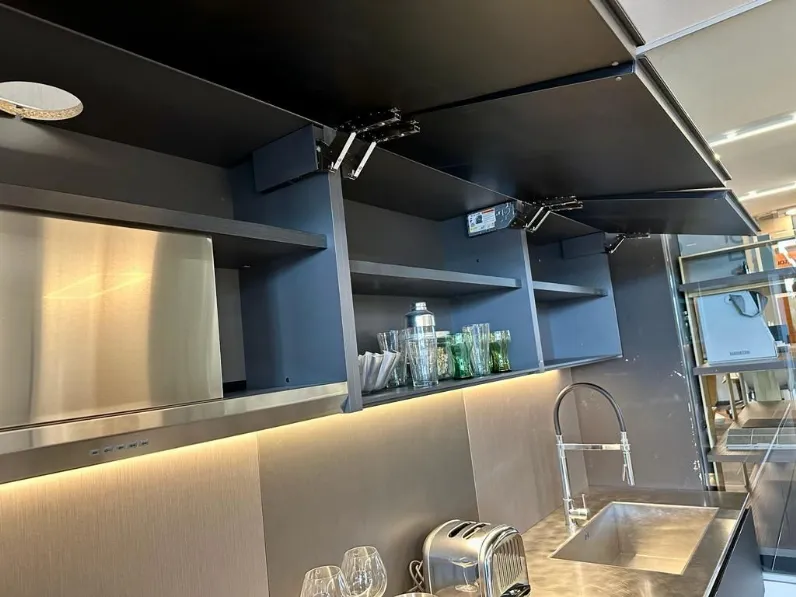 Cucina Zampieri cucine Glass PREZZO OUTLET scontata 50%