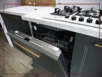 Cucina lineare in legno altri colori Meg a prezzo ribassato